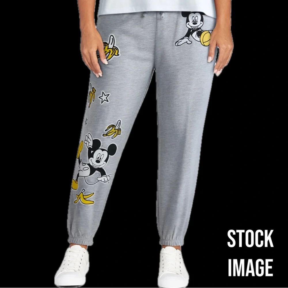 Disney Mickey Mouse Gray Joggers - Picture 7 of 11